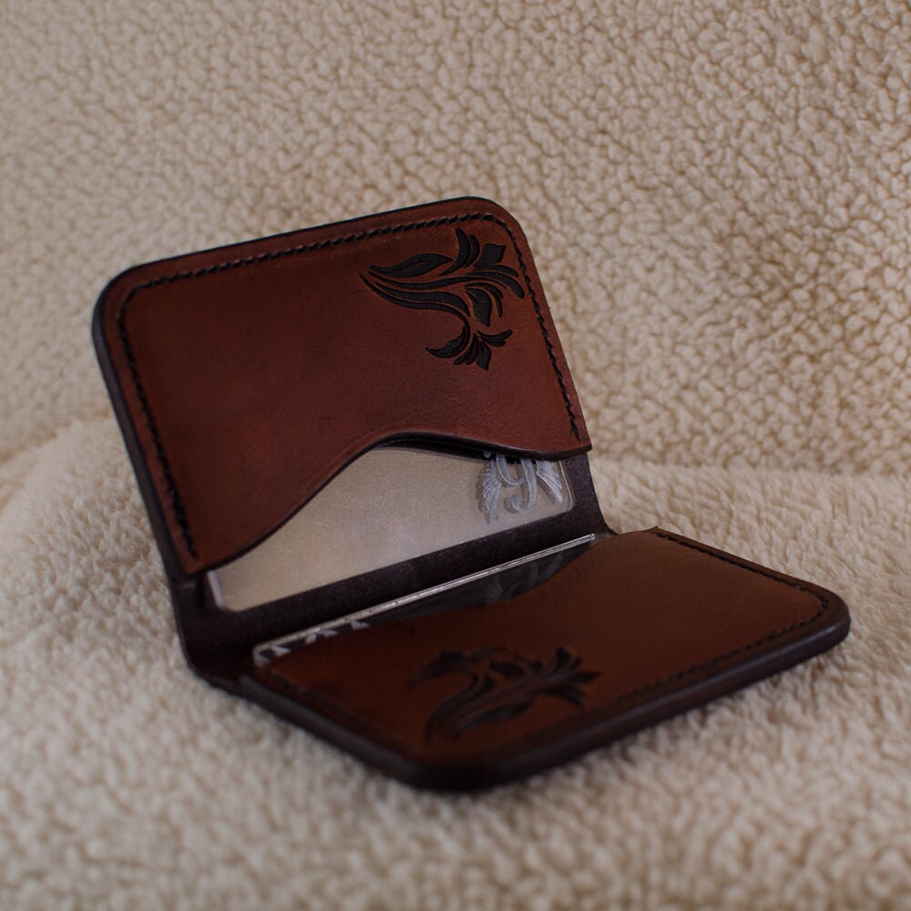 2-Slot Folded Card Wallet Acrylic Template