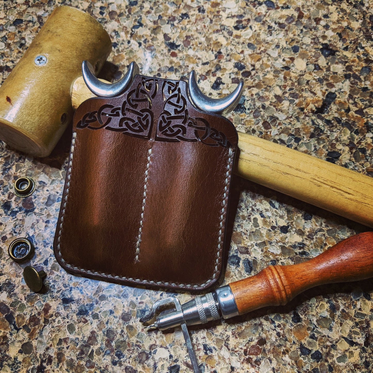 Leather Swivel Knife Sheath