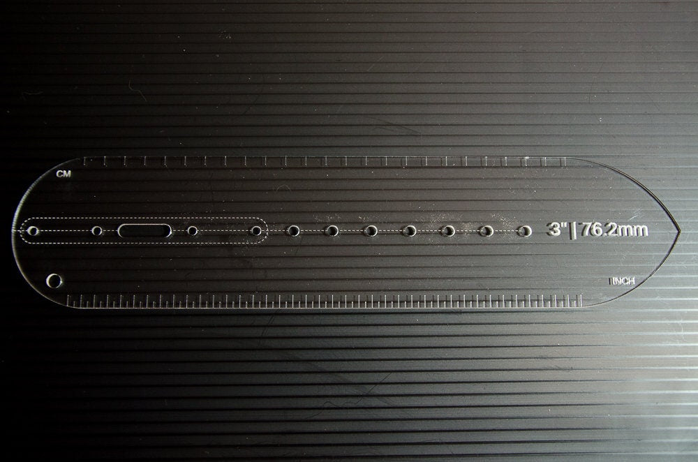 3 Inch Belt Template