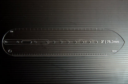 3 Inch Belt Template