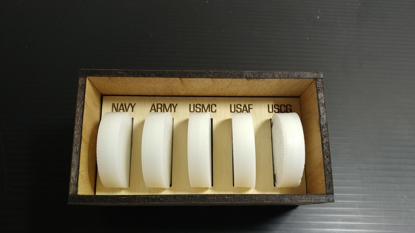 US Military Insignia Stamp Set