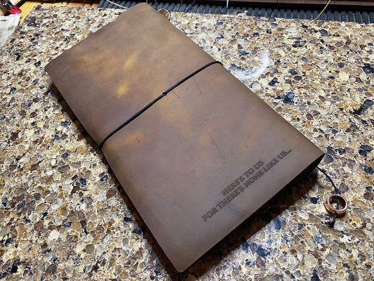 Leather Midori-Style Journal