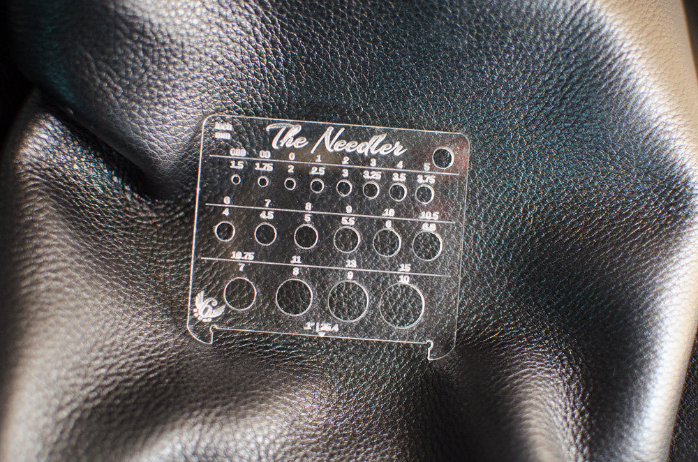 The "Needler" - Knitting Needle Gauge