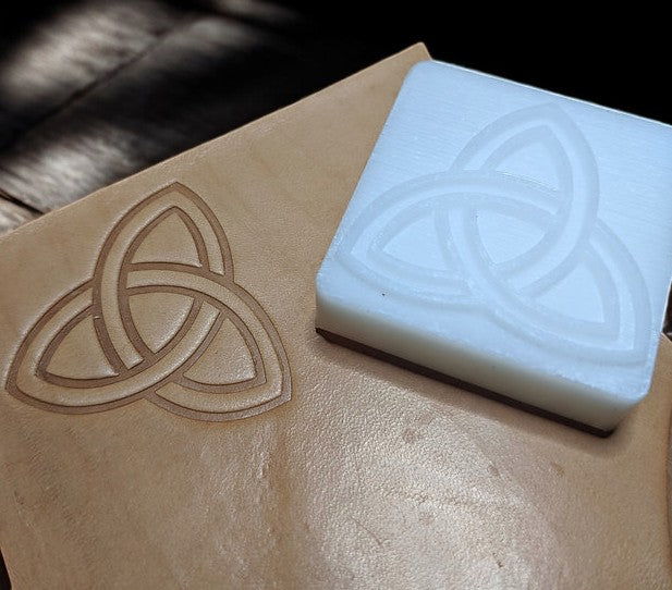 Triquetra Leather Stamp