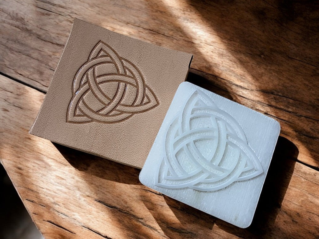 Triquetra Leather Stamp