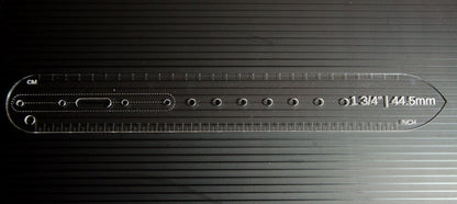 Custom Belt Design Acrylic Template - Singles