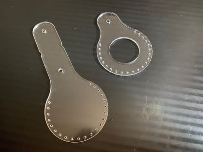 Apple Air Tag Acrylic Keychain Template