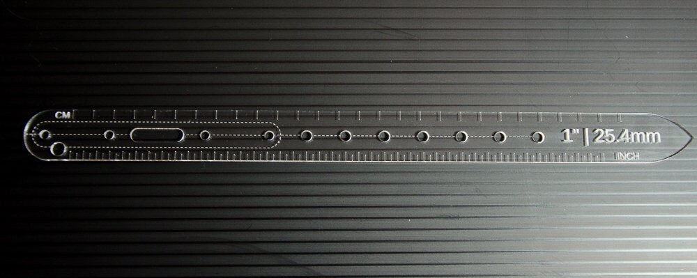 Custom Belt Design Acrylic Template - Singles