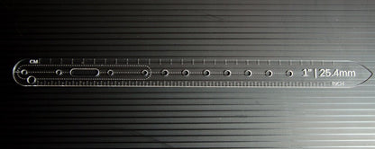 Custom Belt Design Acrylic Template - Singles