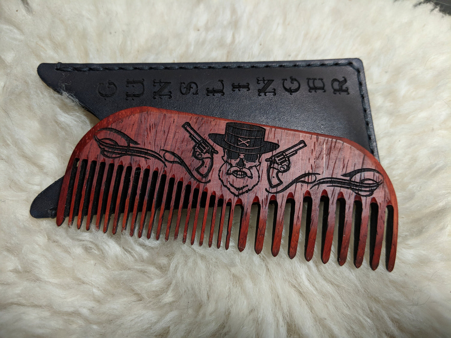 The Gunslinger Beard Comb
