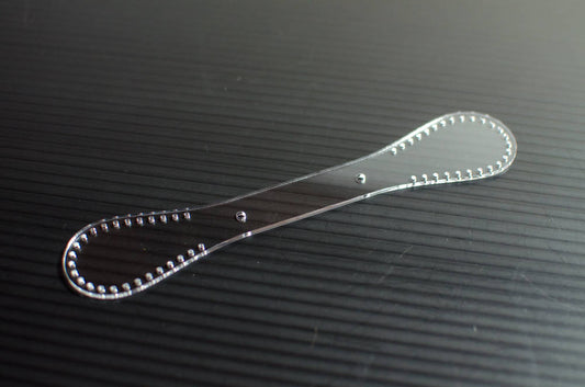 Teardrop Acrylic Keychain Template