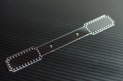 Movie Ticket Acrylic Keychain Template