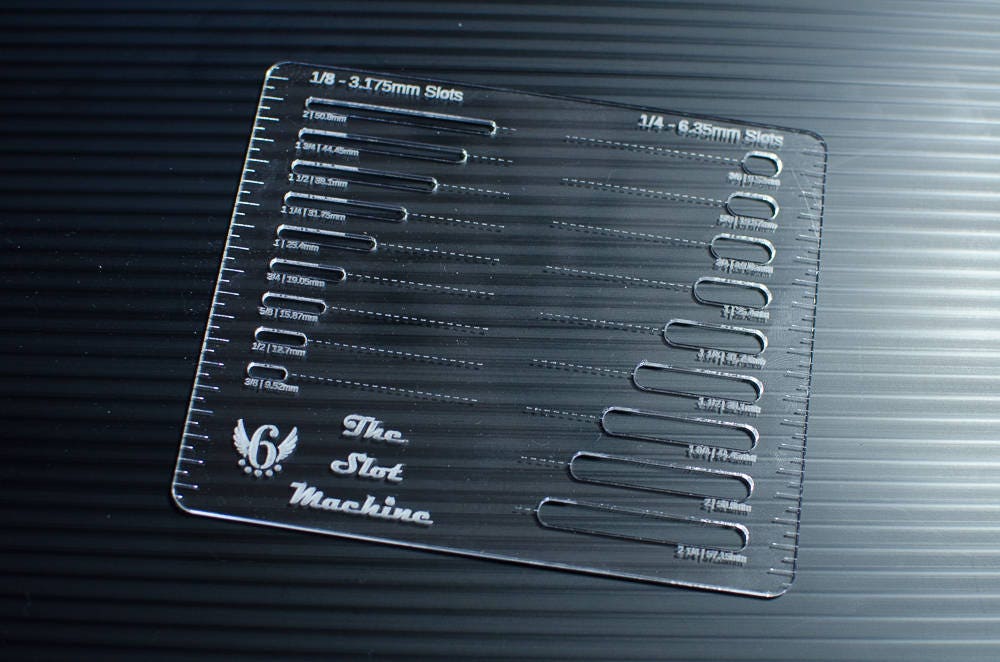 slot creation tool leather