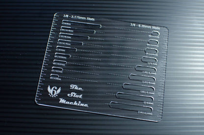 slot creation tool leather